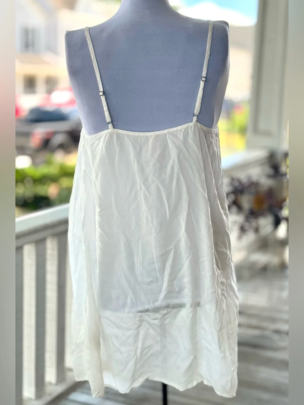 Free People Ivory Eyelet Button-Front Maxi Dress - Picture 13 of 15
